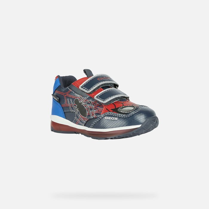 Deportiva Luces Geox Spiderman Beb Calzado Infantil Nani