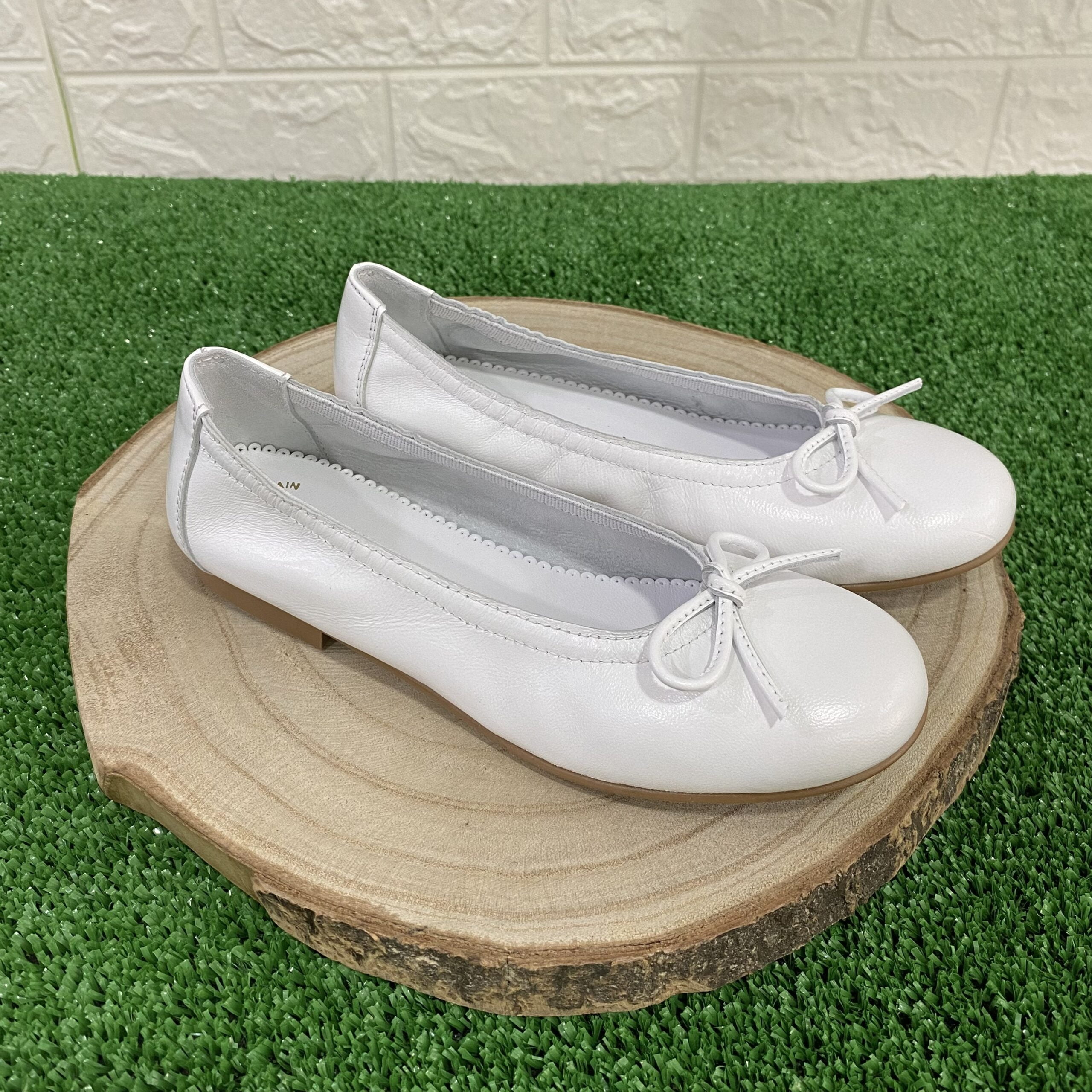 Bailarina piel Ruth Secret Blanca
