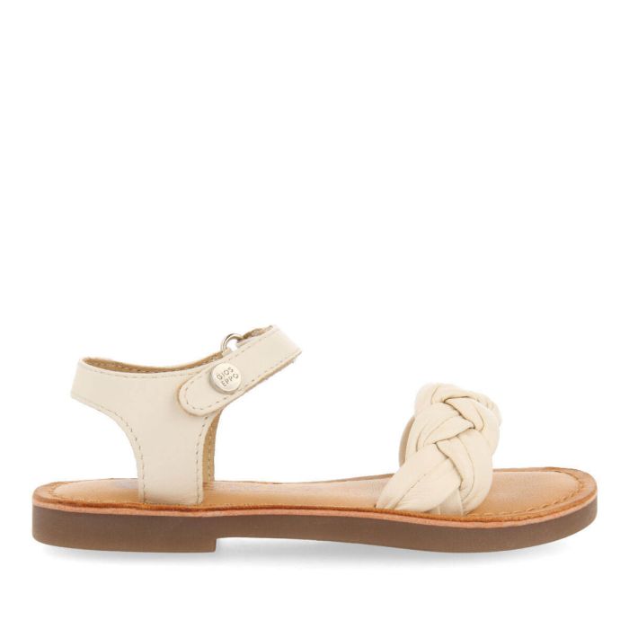 Sandalia piel Gioseppo Crema