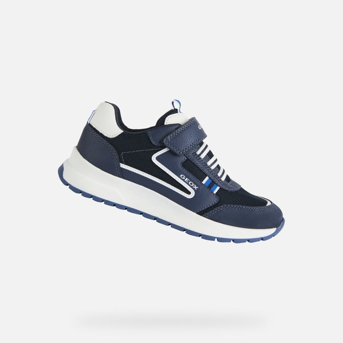 Deportiva Geox Marino y Blanco