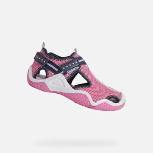 Sandalia Chica Geox Rosa Fucsia