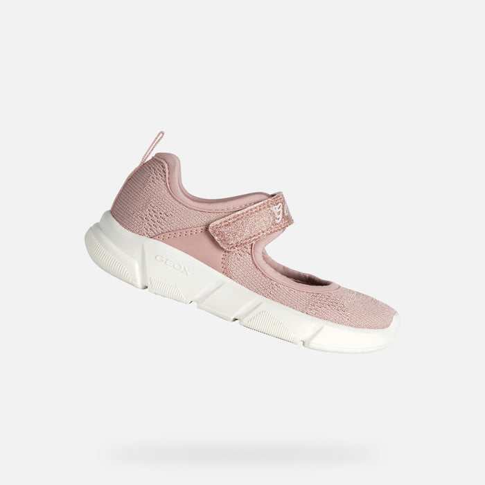 Deportiva Chica Geox Rosa metalizado