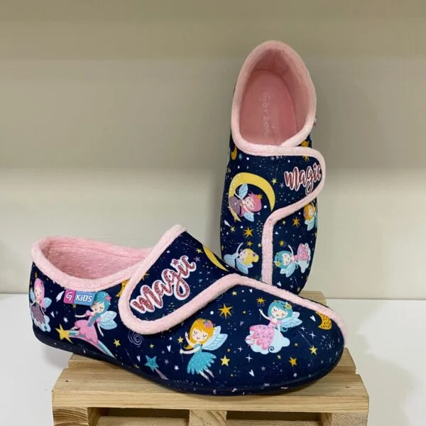 Zapatilla estar por casa Garzón Estampado Hadas - Imagen 2