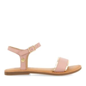 Sandalia metalizada color rosa Gioseppo